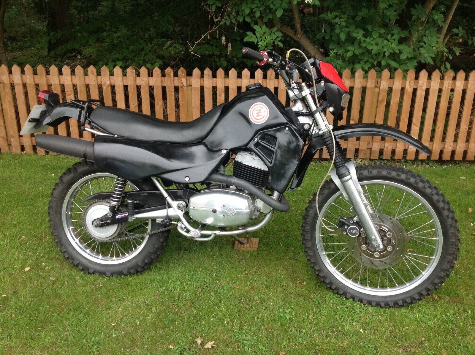 Jawa cz 180 enduro sport, classic 2 stroke trail bike, very rare only